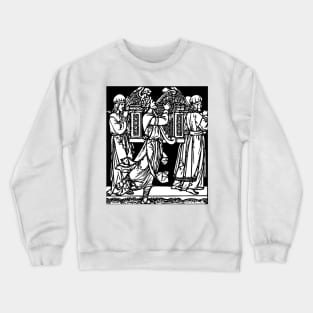 Ark of the Covenant w/ Dancing King David Crewneck Sweatshirt